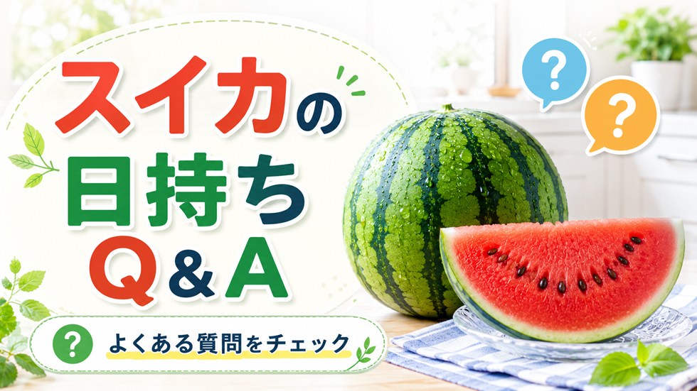 スイカの日持ちに関するよくある質問