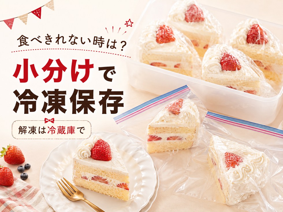 食べきれない時は冷凍保存できる?