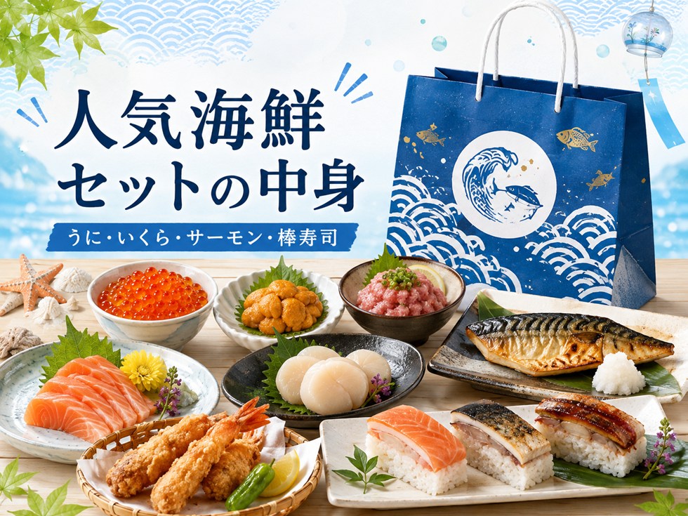 A:人気海鮮セット9,880円の中身