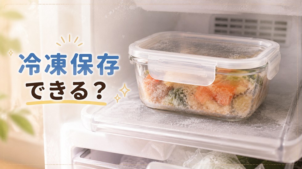 冷凍できるかは商品ごとに異なる