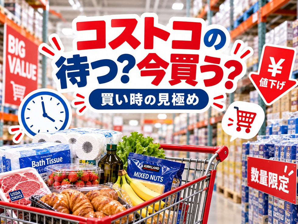 コストコの割引を待つ？今買う？買い時の判断方法