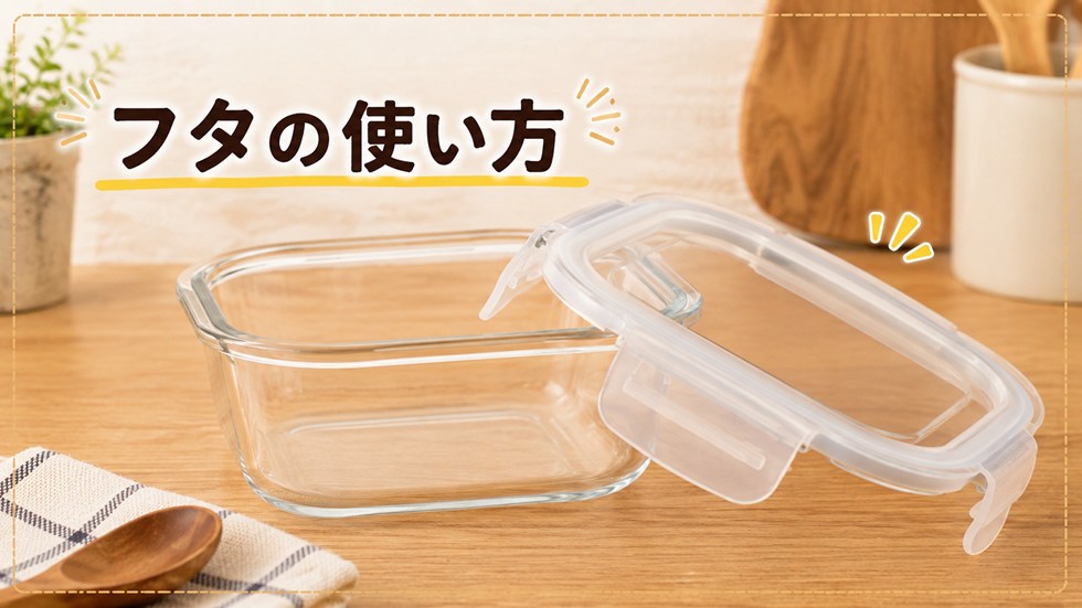電子レンジはフタを外して加熱する商品がある